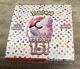 (NEW) Pokemon Card 151 Scarlet & Violet sv2a Booster Box Japanese with shrink