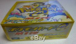 NEW Pokemon e-Card Base Set Booster Box 1st Edition Japan Sealed
