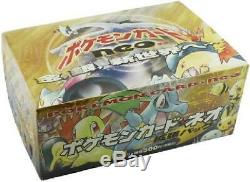 Neo Genesis (Japanese) Booster Box (Pokemon) Sealed Pokemon 3DY