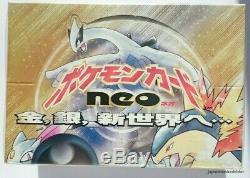 New Pokemon Card Neo Gold Silver New World Booster Box 60 pack Rare Japan