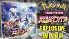 New Pokemon Explosive Impact Sm8 Japanese Booster Box Opening