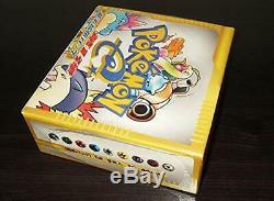 New Pokemon e-Card Base Set Booster Box 1st Edition Authentic From Japan Sealed