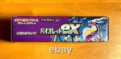 POKEMON CARD GameViolet ex Booster sv1S Japanese 1 Box + 3 Promo Pack Unopened
