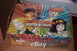 POKEMON GYM HEROES JAPANESE BOOSTER PACK Factory Sealed Booster box 60 packs
