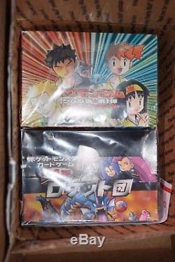 POKEMON GYM HEROES JAPANESE BOOSTER PACK Factory Sealed Booster box 60 packs