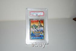 PSA 10 Gem Mint Japanese Skyridge 1st Edition Wind From Sea The Booster Pack