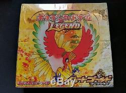 Pokémon Heart Gold 1st Edition Japanese Booster Box Sealed Ho-Oh Legend Card