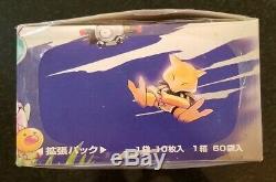 Pokemon 1 Booster Box Japanese Factory Sealed Base Set See Pics For Condition