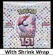 Pokemon 151 Booster Box Scarlet sv2a JP Japanese Sealed New with Shrink