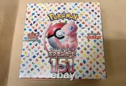 Pokemon 151 Booster Box Scarlet sv2a JP Japanese Sealed New with Shrink