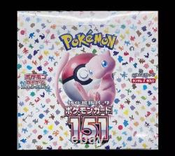 Pokemon 151 Booster Box Scarlet sv2a JP Japanese Sealed New with Shrink