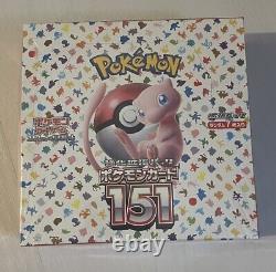 Pokemon 151 Booster Box sv2a Japanese New Sealed US Seller Fast Ship