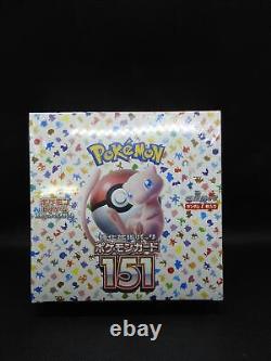 Pokemon 151 Booster Box sv2a Japanese Scarlet & Violet Japan withshrink 10 box set