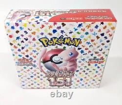 Pokémon 151 Japanese Booster Box NEW Factory Sealed 20 Packs SV2A UK Seller