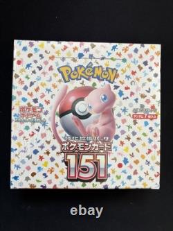 Pokemon 151 Japanese Booster Box SV2a Factory Sealed Shrink 20 Packs US Seller