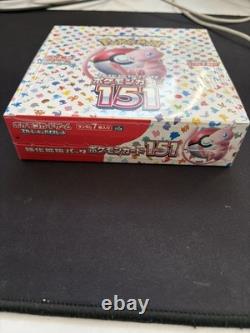 Pokemon 151 Japanese Booster Box SV2a Factory Sealed Shrink 20 Packs US Seller