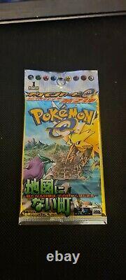 Pokemon 1st Edition Aquapolis The Town On No Map Booster Pack Japanese