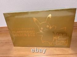 Pokemon 25th Anniversary Golden Box Celebration Japan Limited Factory Sealed