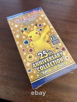 Pokemon 25th Anniversary Japanese Booster Box Brand New & Sealed