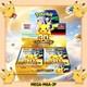 Pokemon 30th Anniversary Japanese Booster Box M6A withshrink Authentic Free Tax
