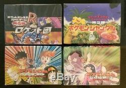 Pokemon 5 Booster Box Japanese Factory Sealed See Pics For Condition & Series