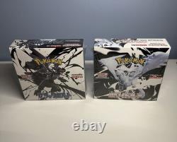 Pokemon Bolt Black White Flare Booster Set Box of 2 SEALED Japanese