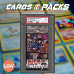 Pokemon Booster 1997 Nintendo Team Rocket Japanese 291 Yen Foil PSA 9 MINT