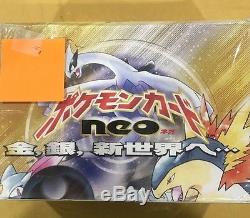 Pokémon Booster Box Neo Genesis 1 60 Packs Box Intact/ But Smushed