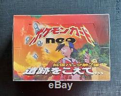 Pokemon Boosters Box Neo Discovery Japanese Factory Sealed