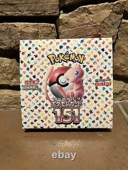 Pokemon Card 151 Booster 1Box SV2a No Shrink Wrap Without NEW