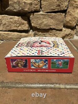 Pokemon Card 151 Booster 1Box SV2a No Shrink Wrap Without NEW