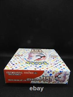 Pokemon Card 151 Booster Box Japanese No Shrink Wrap Without unopend 10 box set