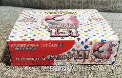 Pokemon Card 151 Booster Box Japanese SV2a No Shrink Wrap Without