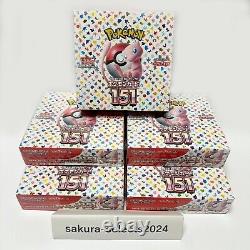 Pokemon Card 151 Booster Box Japanese Scarlet & Violet Japanese withshrink