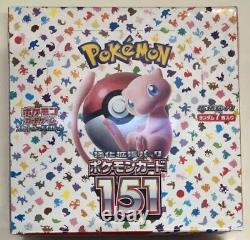 Pokemon Card 151 Booster Box sv2a Japanese Japanese withshrink 3 promo pack