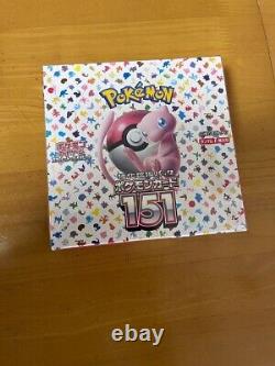 Pokemon Card 151 booster 1Box sv2a Japanese New Unopened