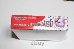 Pokemon Card 151 booster Box sv2a mew scarlet violet Sealed Japanese