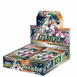 Pokemon Card Alter Genesis Booster Box Japanese Expansion Pack Sun & Moon