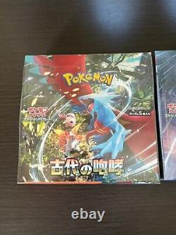 Pokemon Card Ancient Roar & Future Flash Booster Box set Japanese Factory sealed