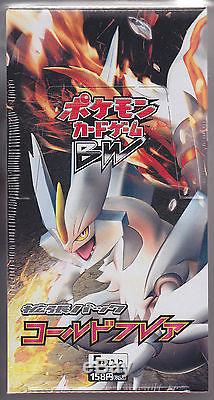 Pokemon Card BW6 Booster Cold Flare Sealed Box Unlimited Japanese