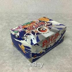 Pokemon Card Base Set Booster Box Original 60 Packs Japanese New Factory Sealed