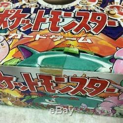 Pokemon Card Base Set Booster Box Original 60 Packs Japanese New Factory Sealed