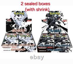 Pokemon Card Black Bolt White Flare Booster Box set sv11B sv11W Japanese