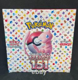 Pokemon Card Booster Box Pokemon card 151 sv2a NEW withshrink Japanese