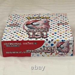 Pokemon Card Booster Box Scarlet & Violet 151 sv2a No Shrink Japanese