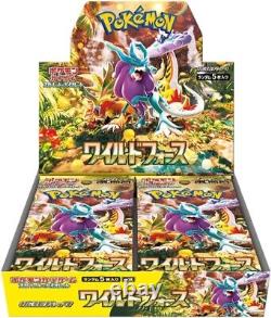 Pokemon Card Booster Box Wild Force & Cyber Judge sv5K sv5M Japanese withshrink