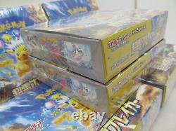 Pokemon Card Booster Box x 3 Super Electric Breaker sv8 Japanese Sealed