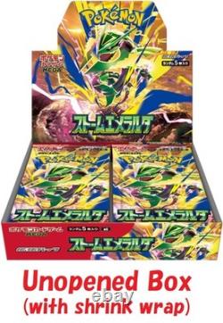 Pokemon Card Booster pack Storm Emeralda Box M6 Japanese withshrink wrap