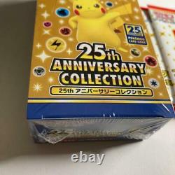 Pokemon Card Expansion 25th Anniversary Collection Box with 4 promo pack set Japan