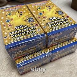 Pokemon Card Expansion Pack 25th Anniversary Collection 2 Box Set s8a Sealed JP